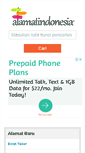 Mobile Screenshot of alamatindonesia.com